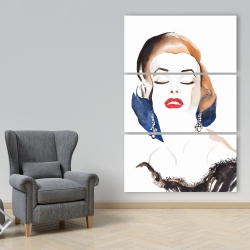 Canvas 40 x 60 - Vintage chic marilyne monroe