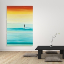 Canvas 40 x 60 - A surfer by dawn