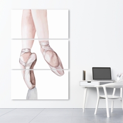 Canvas 40 x 60 - Ballerina feet