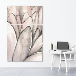 Canvas 40 x 60 - Blush pink flower
