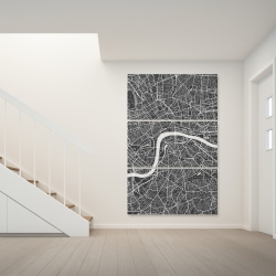 Toile 40 x 60 - Plan de la ville de londres