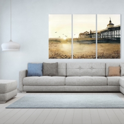 Canvas 40 x 60 - Sunset at the beach