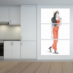 Canvas 40 x 60 - Strike the pose