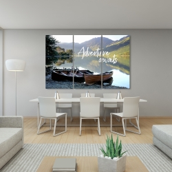 Canvas 40 x 60 - Adventure awaits