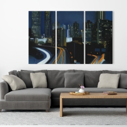 Toile 40 x 60 - Atlanta dans la nuit