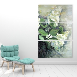 Canvas 40 x 60 - White lilacs