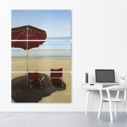 Canvas 40 x 60 - Relax at the beach