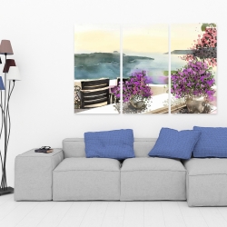 Canvas 40 x 60 - Mediterranean sea view