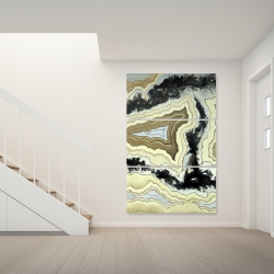 Toile 40 x 60 - Agate en dentelle