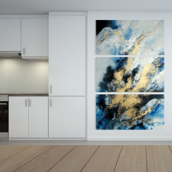 Canvas 40 x 60 - Blue marble