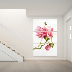 Toile 40 x 60 - Fleurs de magnolia