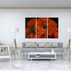 Canvas 40 x 60 - Poppy bouquet