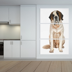 Toile 40 x 60 - Saint-bernard