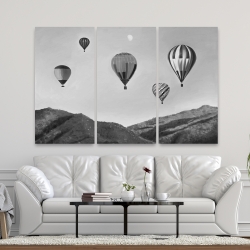 Canvas 40 x 60 - Air balloon landscape