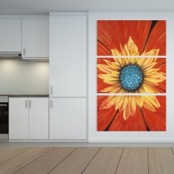 Canvas 40 x 60 - Flower middle