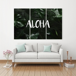 Canvas 40 x 60 - Tropical aloha