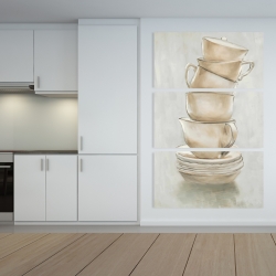 Canvas 40 x 60 - Coffee mugs