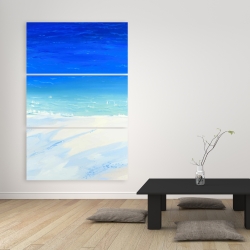 Toile 40 x 60 - Vue satellite de l'océan