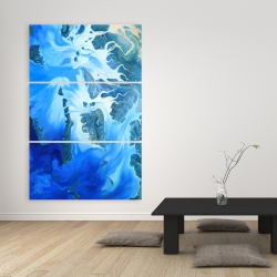 Canvas 40 x 60 - Satellite view of the mergui islands