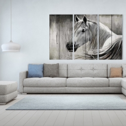 Canvas 40 x 60 - Rustic horse