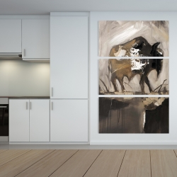 Canvas 40 x 60 - Abstract buffalo