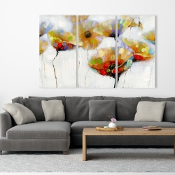 Canvas 40 x 60 - Color spotted flowers