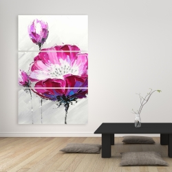 Canvas 40 x 60 - Fuchsia wild flower