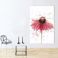 Toile 40 x 60 - Marguerite rose