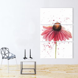 Canvas 40 x 60 - Pink daisy