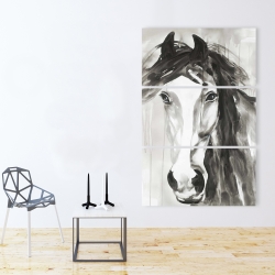 Toile 40 x 60 - Magnifique cheval sauvage