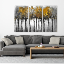 Canvas 40 x 60 - Illuminated forest