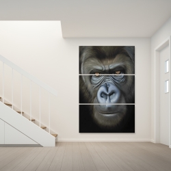 Toile 40 x 60 - Visage de gorille