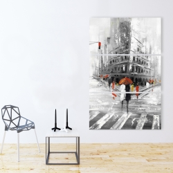 Canvas 40 x 60 - Greyish flatiron building