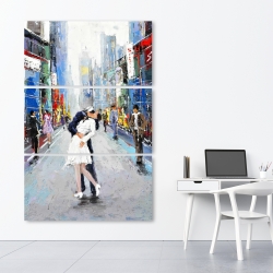 Canvas 40 x 60 - Kiss of times square