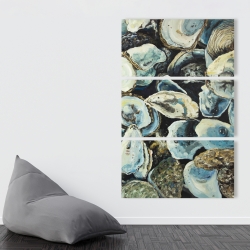 Toile 40 x 60 - Coquilles d'huîtres