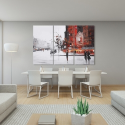 Toile 40 x 60 - Scène de rue classique