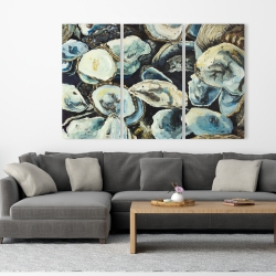 Toile 40 x 60 - Coquilles d'huîtres