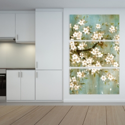 Toile 40 x 60 - Cerisier blanc en fleurs