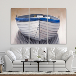 Canvas 40 x 60 - Canoe boat