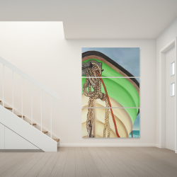 Canvas 40 x 60 - Sailing rowing boat