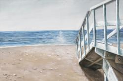 Soft seaside landscape