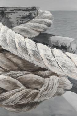 Twisted boat rope