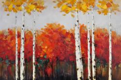 Bouleaux en automne