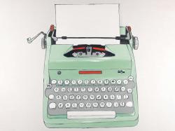 Mint typewriter