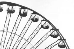 Quarter of a ferris wheel