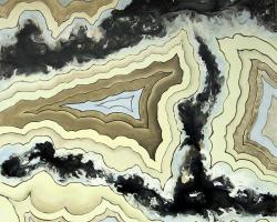 Agate en dentelle