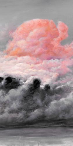Pink clouds