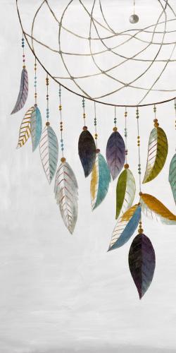 Dreamcatcher with feathers