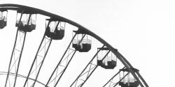 Quarter of a ferris wheel