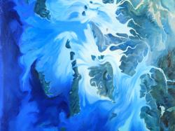 Satellite view of the mergui islands